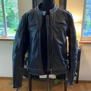 River Road Women’s Leather Motorcycle Jacket